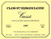 Cassis-Ste Magdeleine 1987